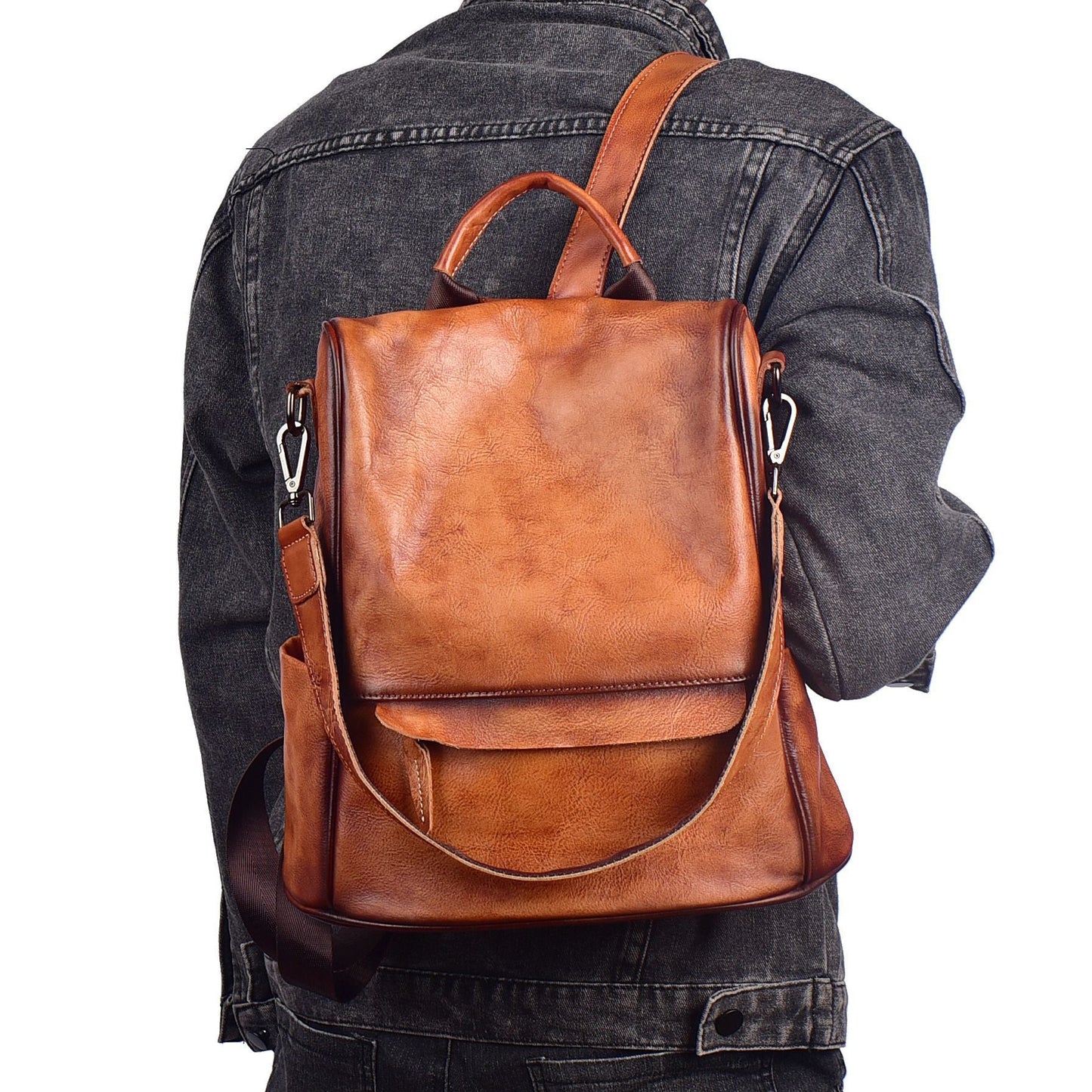 Women's & Men's & Vintage Large Capacity Applicable Fashion Backpacks