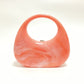 Women's Retro Marble Ice Crack Acrylic Box Handbags