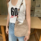 Women's Woven Retro Wooden Bead Tassel With Bags