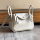Lindy Genuine Cattlehide Leather Surface High Hand Crossbody Bags