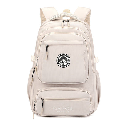 Men's Natural Fish Junior High Large Capacity Middle School Students' Schoolbags