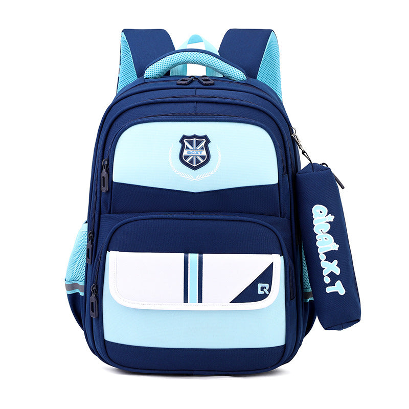 Children's British Style Primary Grade Super Light Elementary School Students' Schoolbags