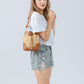 Women's Straw Woven High Sense Niche Shoulder Bags