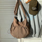 Women's College Niche Korean Style Nylon Large Shoulder Bags