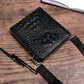 Men's Large Capacity Crocodile Pattern For Trend Men's Handbags