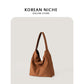 Fashionable Suede Soft Texture Large Capacity Armpit Bags