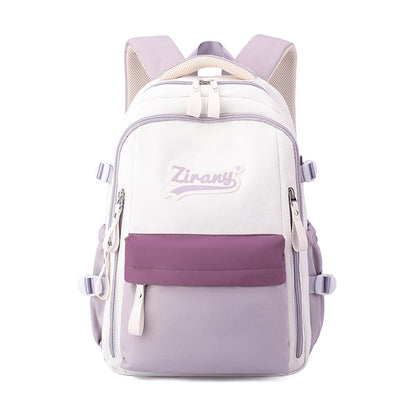 Women's Fish Junior High Large Capacity College Middle School Students' Schoolbags