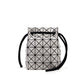 Women's Drawstring Summer Triangle Geometric Design Live Shoulder Bags