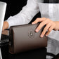 Men's Large Capacity Clutch Business Soft Leather Men's Handbags