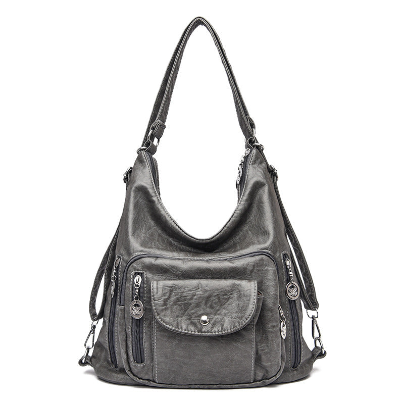 Cool Women's Retro Soft Leather Mother Crossbody Bags