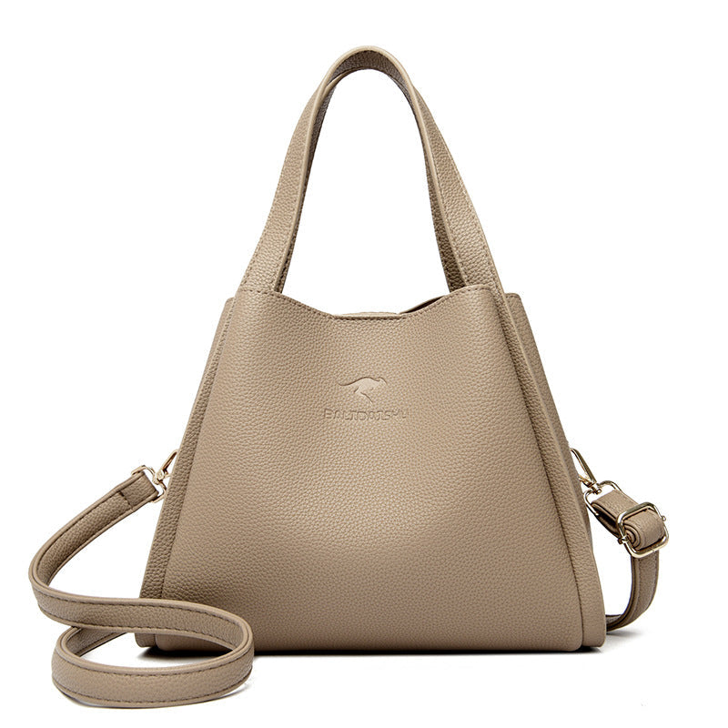 Women's Barrel Fashion Large Capacity Mom Handbags