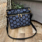 Women's High Texture Waterproof Nylon Cloth Punching Crossbody Bags
