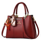Mom Fashion Stitching Portable Large Korean Shoulder Bags