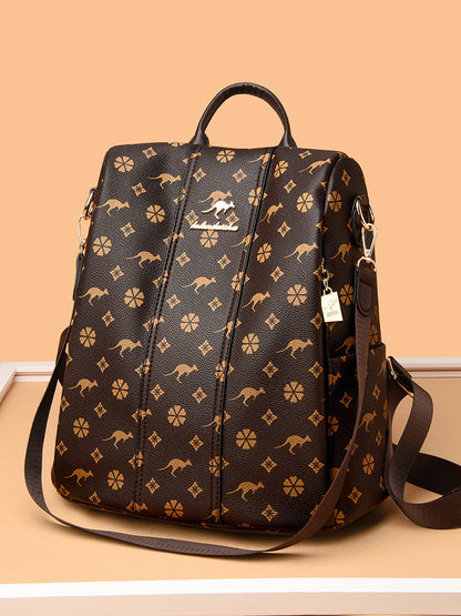 Women's Fashion Lady Mom Printed Leisure Backpacks