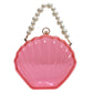 Beaded Clip Shell Pearl Chain Acrylic Shoulder Bags