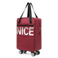 Women's & Men's & Pull Large Capacity Storage Supermarket Travel Bags