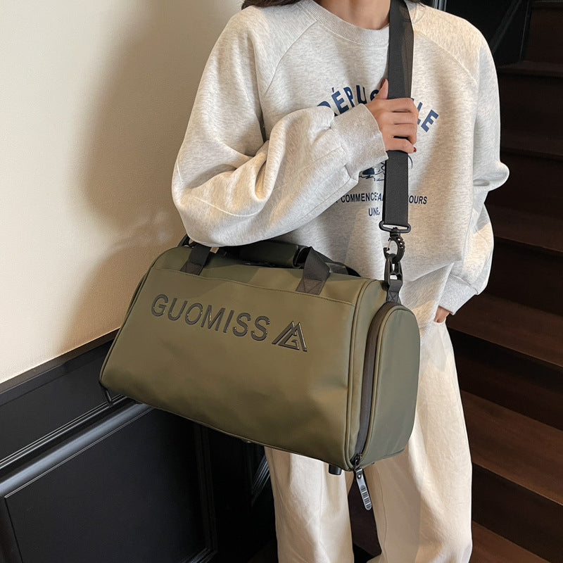 Men's High Sense Multifunctional Dry Wet Separation Travel Bags