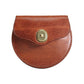 Women's & Men's & Handmade Vegetable Tanned Leather Mini Men's Wallets