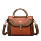 Women's Beautiful Classy Woven Contrast Color Shoulder Bags