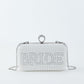English Letters Rhinestone Pearl Dinner Wedding Bags