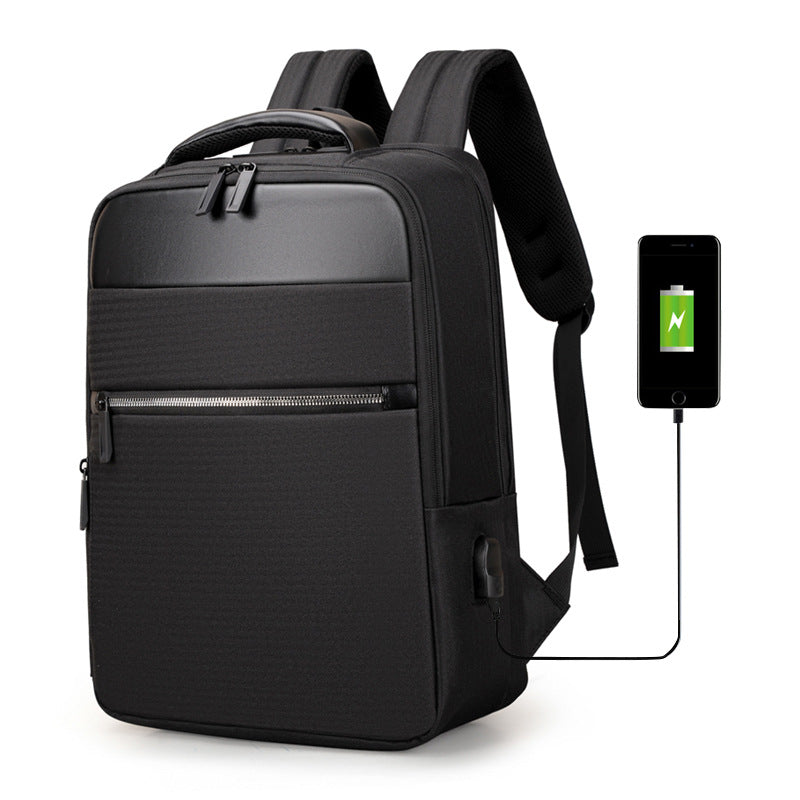Men's Elegant Simple Leisure Commute Business Backpacks