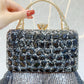 Women's Banquet Portable High-grade Full Diamond Shiny Handbags