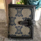 Women's First Layer Cowhide Short Textured Folding Ladies Wallets