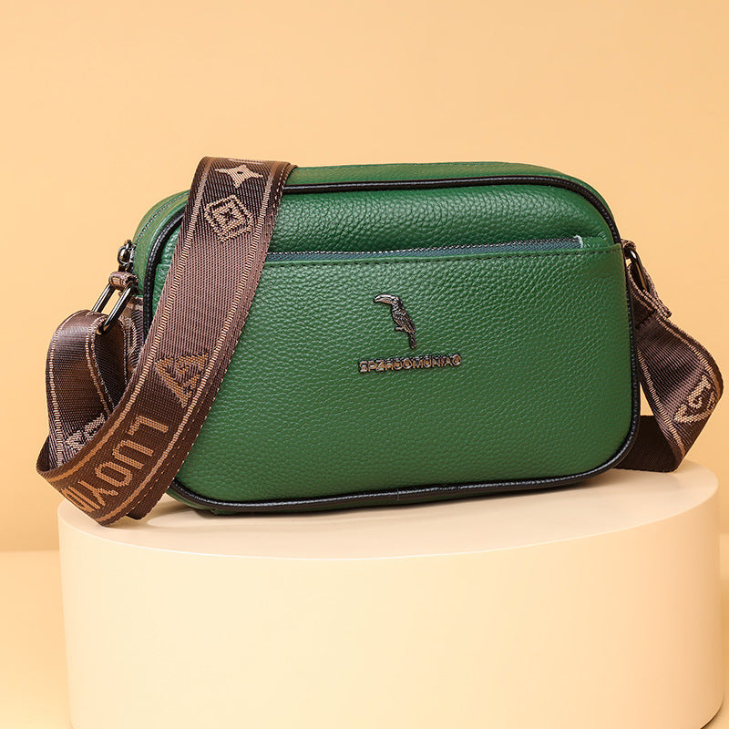 Women's Genuine Leather High-grade Niche Korean Style Trendy Crossbody Bags