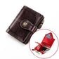 Women's Style Leather Cowhide High-grade Short Ladies Wallets