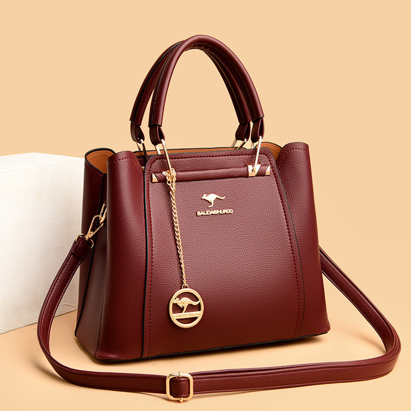 Women's Fashion Simple Mom Large Capacity Handbags