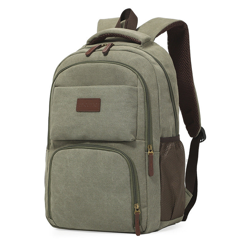 Women's & Men's Style Canvas Large Capacity And Backpacks