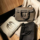 Hazan High Quality First Layer Cowhide Saddle Genuine Leather Bags