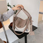 Women's Canvas Contrast Color Hand Holding Pillow Design Crossbody Bags