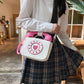 Women's Fashion Personality Creativity Gradient Color Funny Crossbody Bags
