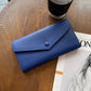 Women's Leather Long Simple First Layer Cowhide Multiple Ladies Wallets