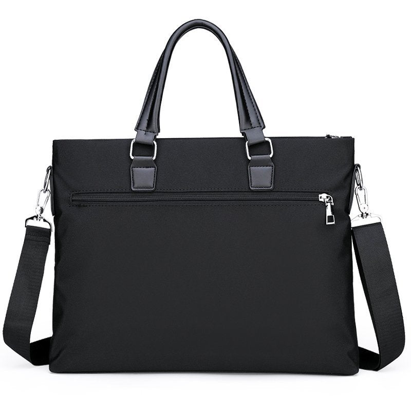 Men's Waterproof Oxford Cloth Business Horizontal Leisure Men's Briefcases