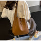 Women's Retro Fashion Letter Large Capacity Commuter Crossbody Bags