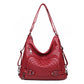 Women's Spring Washed-out Vintage Fashion Trend Large Shoulder Bags