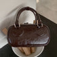 Women's Korean Style Color Contrast Patchwork Mobile Handbags
