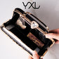 Women's Flower Rhinestone Dress Garment Hand-held Wedding Evening Bags