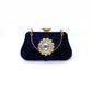 Women's Fashion Dinner Pleated Diamond Rhinestone Banquet Wedding Evening Bags