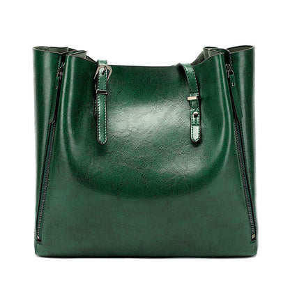 Women's Slouchy Fashion Simple Large Capacity Handbags