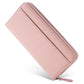 Women's Genuine Leather Long Zipper Clutch Ladies Wallets