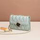 Women's Golden Balls Chain Diamond Pattern Crossbody Bags