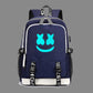 Electric Sound Cotton Candy Unisex Rechargeable Backpacks