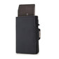 Men's Side Push Metal Shield Swiping Men's Wallets