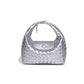 Women's Dragon Inlaid Woven Portable Selenodont Dumpling Armpit Bags