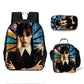 Children's Primary Pencil Lunch Three-piece Set Elementary School Students' Schoolbags