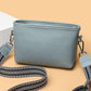 Women's Genuine Leather Wide Strap Cross Body Crossbody Bags