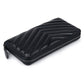 Women's Sheepskin Korean Rhombus Long Clutch Mobile Ladies Wallets